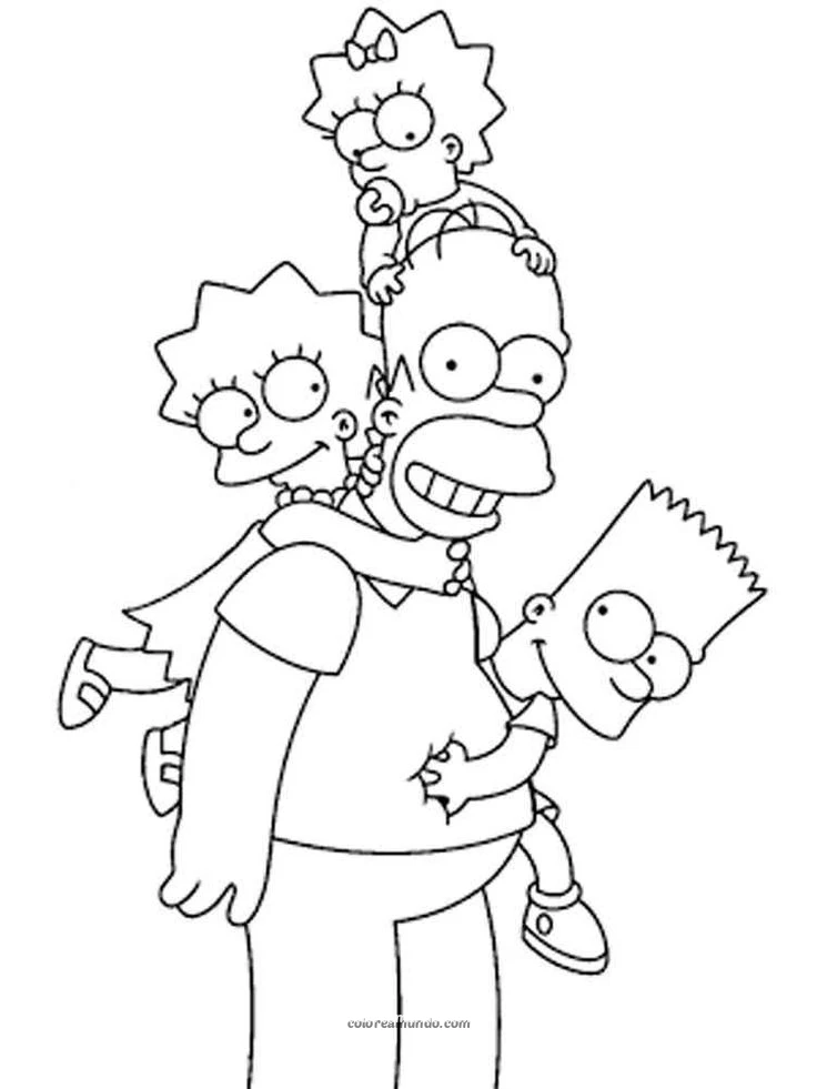 Dibujo para colorear