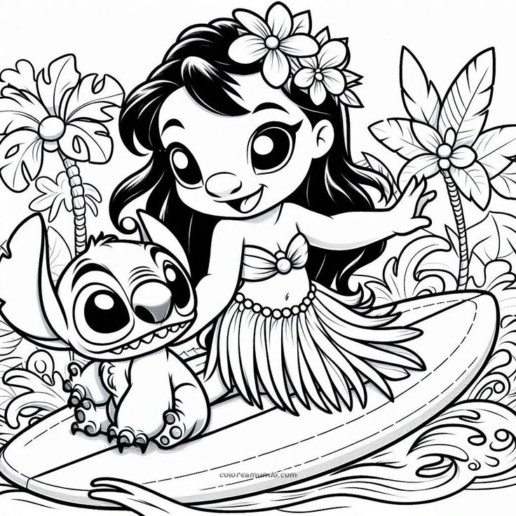Dibujo para colorear
