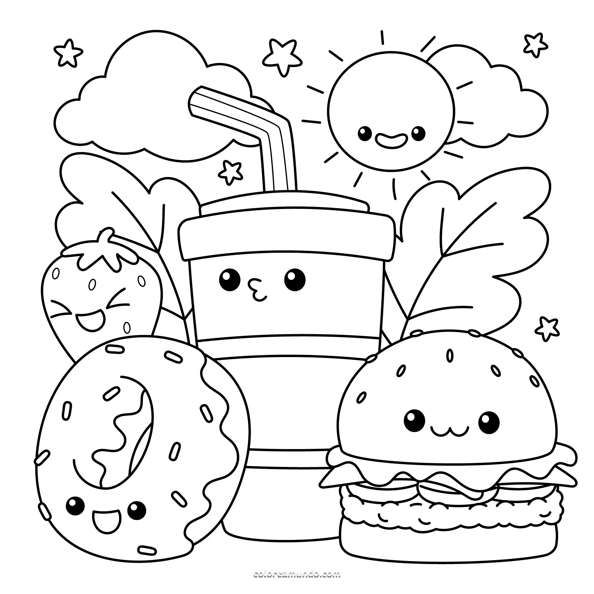 Dibujo para colorear