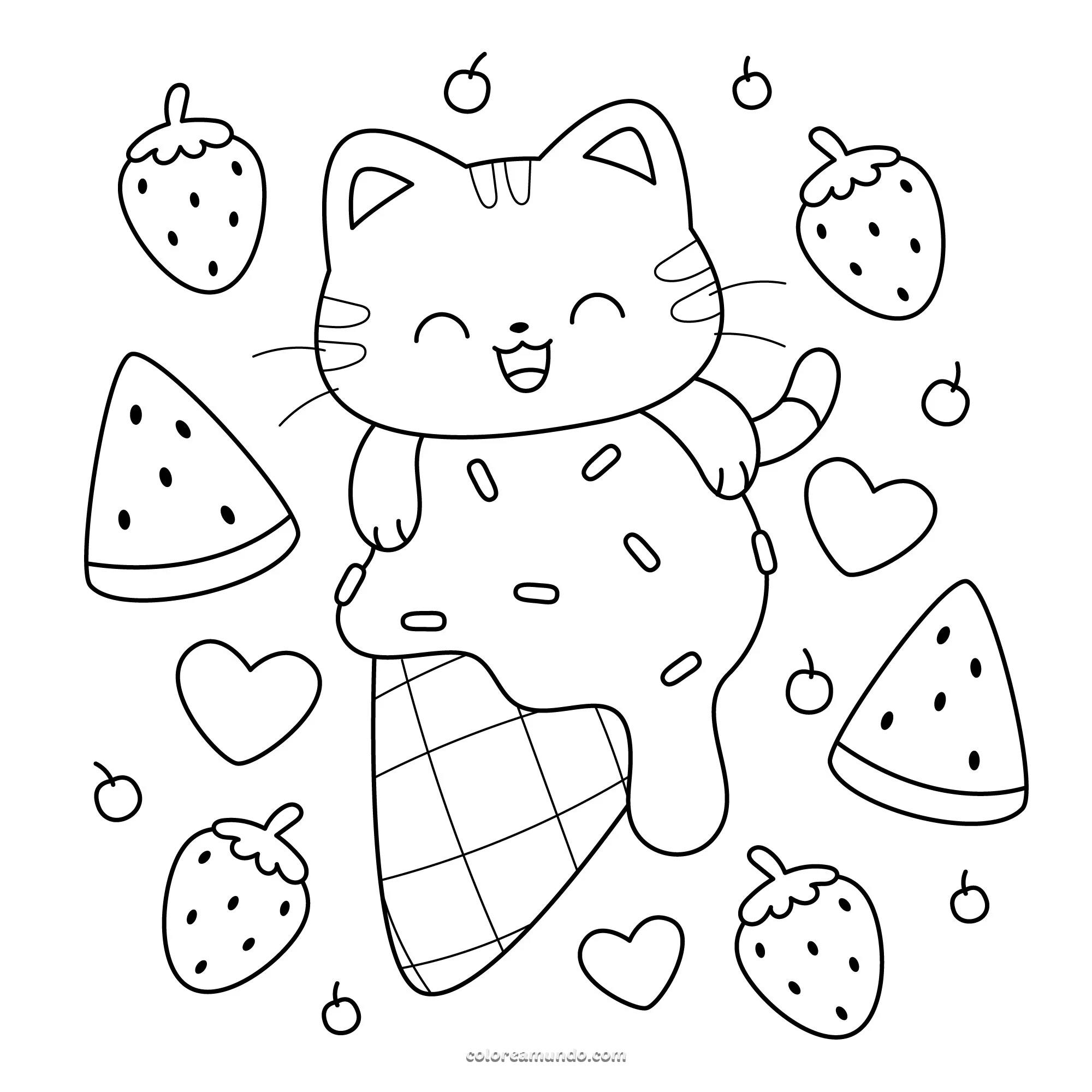 Dibujo para colorear