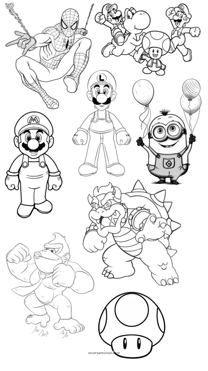 Dibujo para colorear