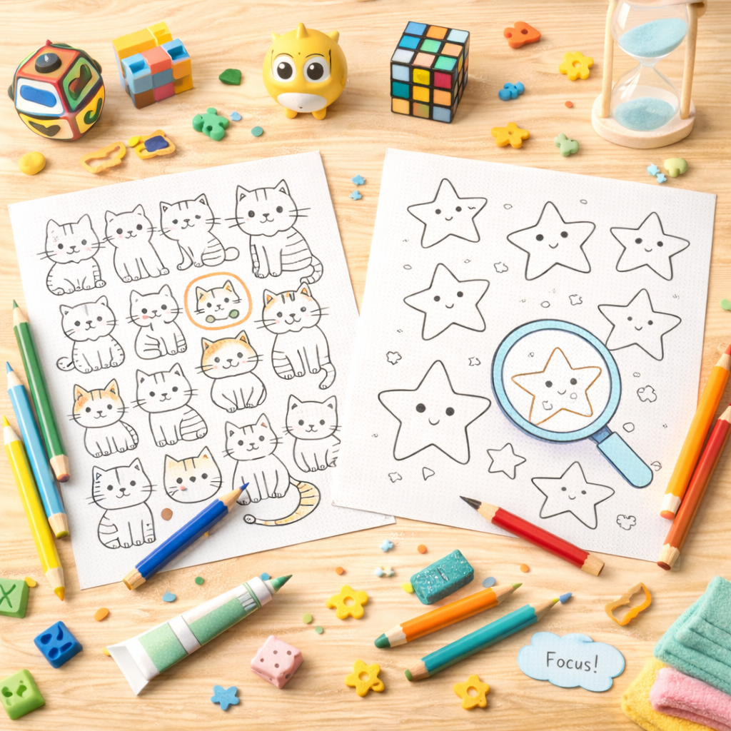 Categoria concentracion y atencion sostenida