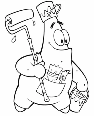 patricio estrella pintando