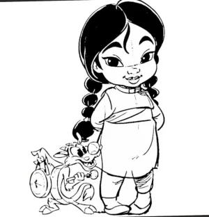 princesa chibi
