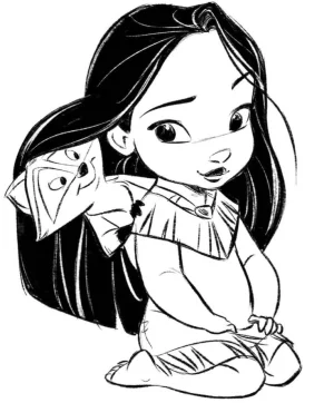 pocahontas princesa