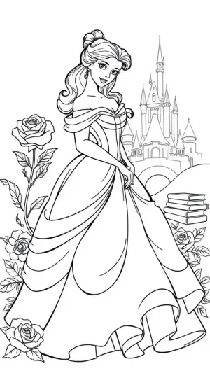 bella y el castillo de la bestia
