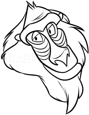 monkey del rey leon