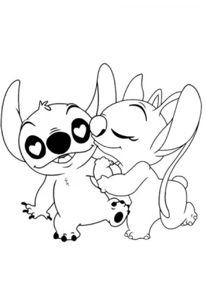 stich es besado y se enamora