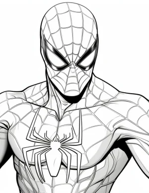 spiderman  version realista para impresion