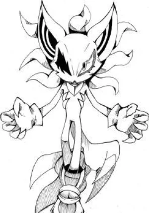 personaje de sonic para imprimir